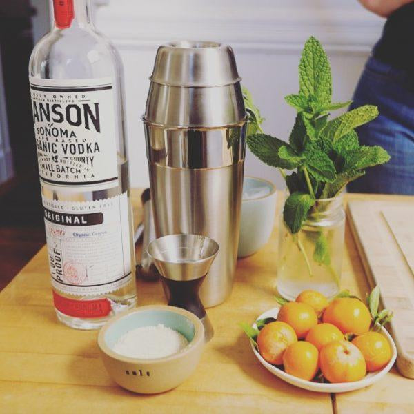 Makers Gonna Make: Kumquat Mint Smash Cocktail Recipe