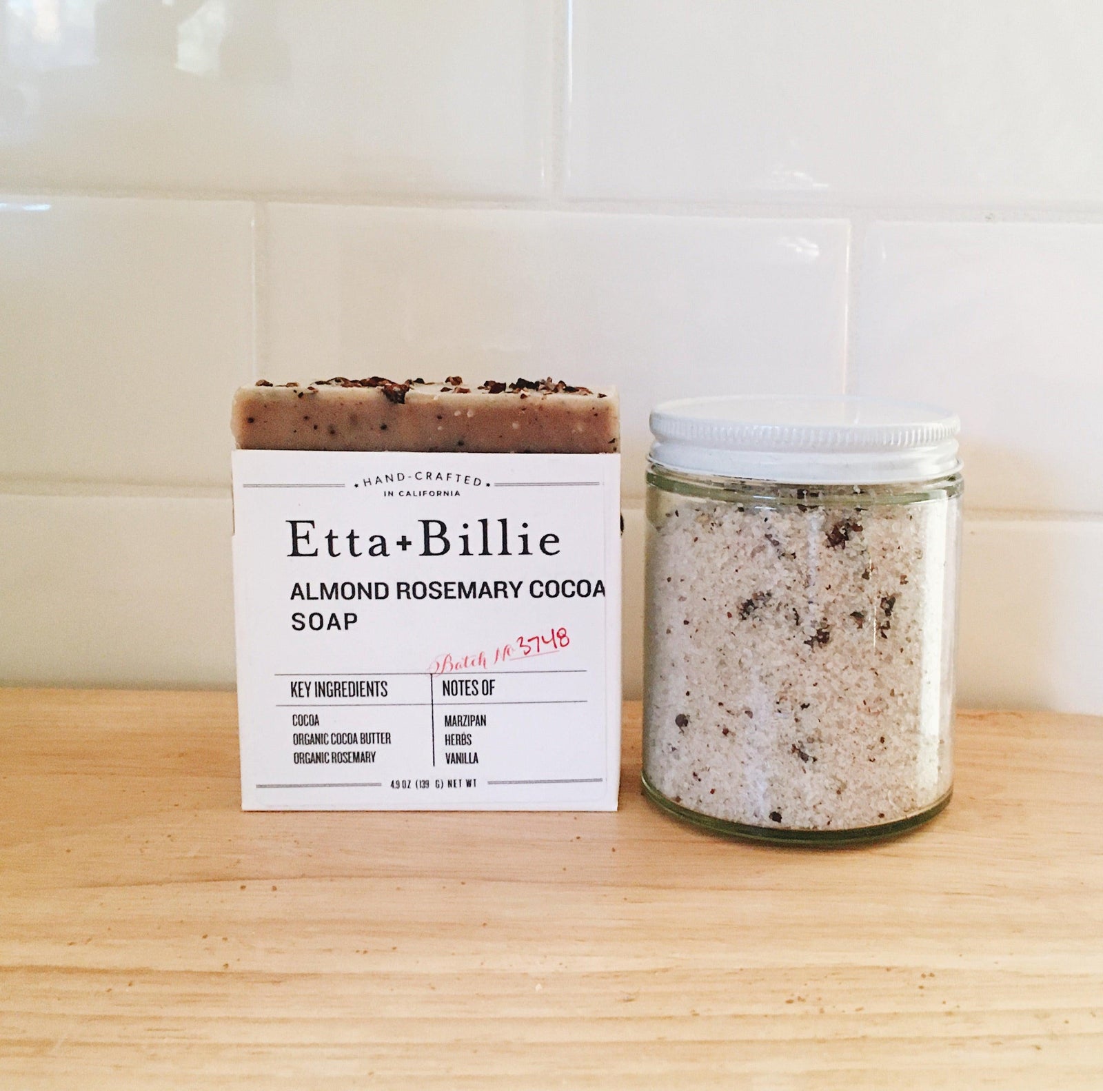 Apothecary Benefits of Our Almond Rosemary Cocoa Soap