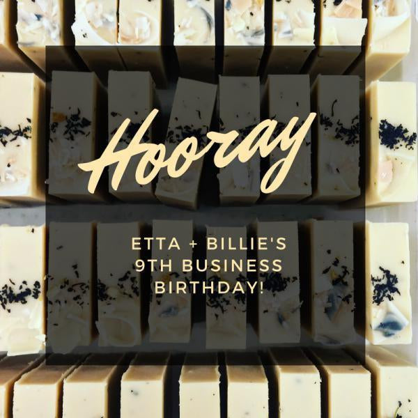 Happy 9th Business Birthday to Etta + Billie! Part 1