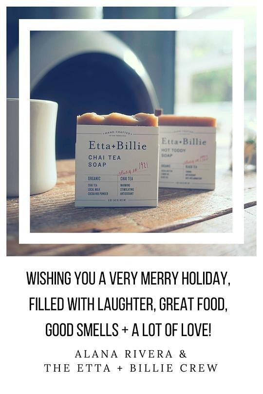 Happy Holidays from Etta + Billie