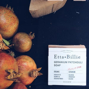 Geranium Patchouli Soap-Tangible-Etta + Billie