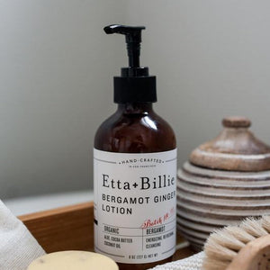 Bergamot Ginger Body Lotion-Tangible-Etta + Billie