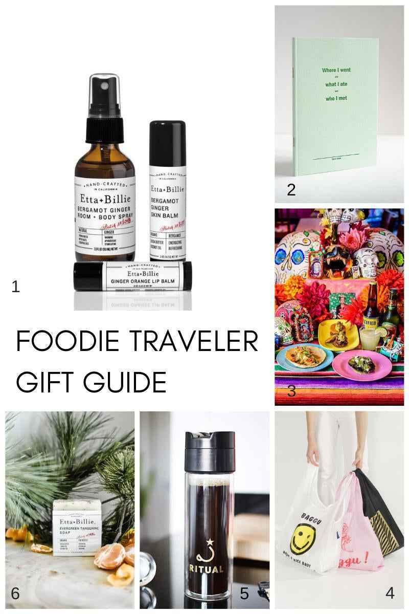 Etta + Billie Gift Guide 2019: Foodie Traveler Gifts