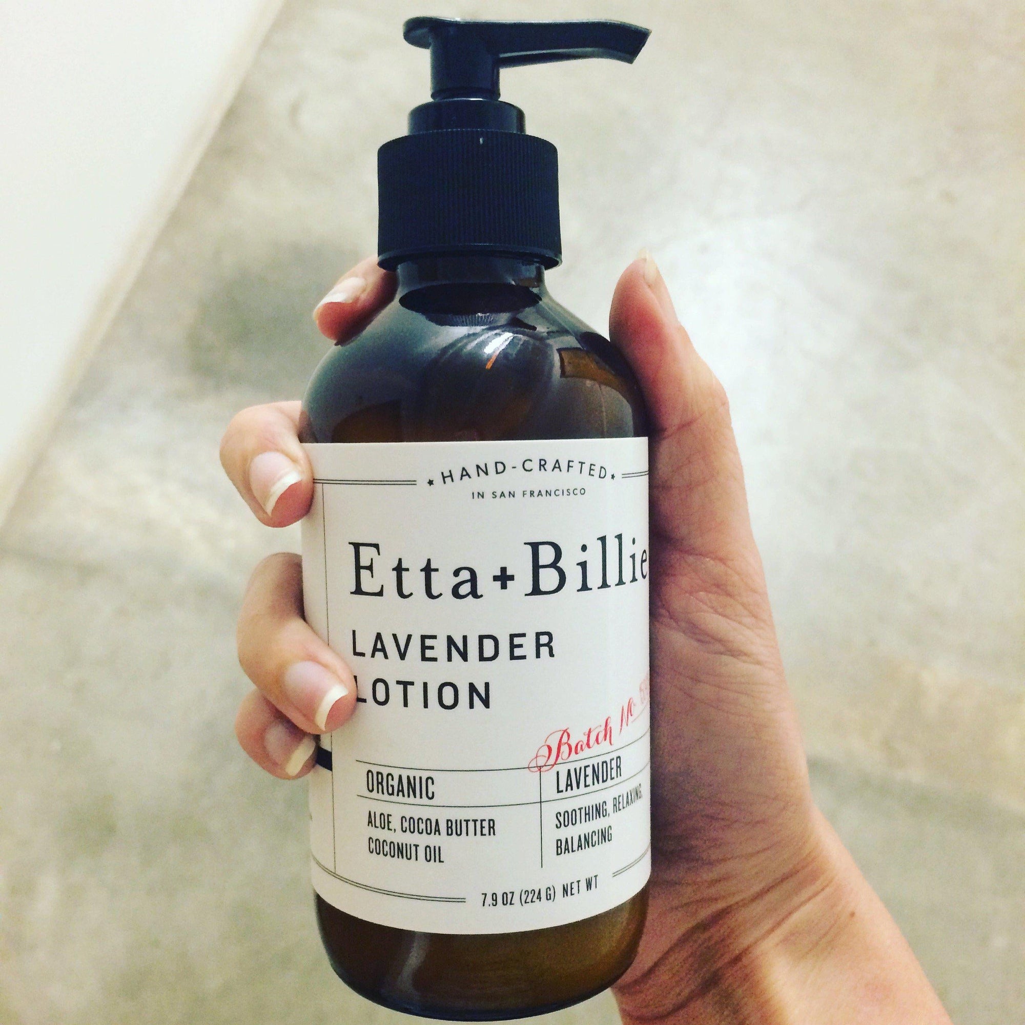 Soothe Your Sunburn with Etta + Bille Lavender Lotion