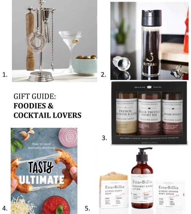 Etta + Billie Gift Guide For Him: Foodies & Cocktail Lovers