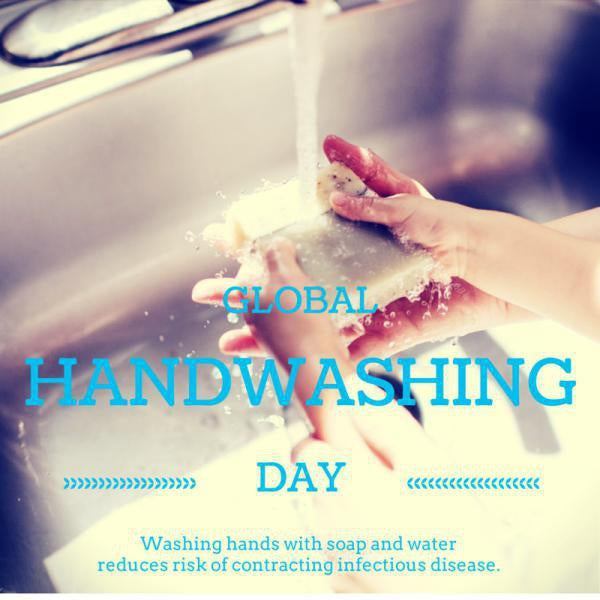 October 15 is Global Handwashing Day