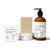 Natural Body Care Gift Set with Soap Body Scrub and Lotion in Lavender
