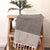 Black Diamond Organic Cotton Turkish Hand Towel-Hand Towel-Etta + Billie