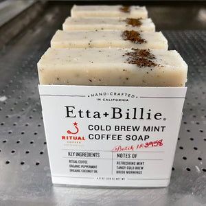 Cold Brew Mint Coffee Natural Soap