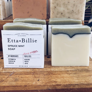 Spruce Mint Essential Oil Bar Soap