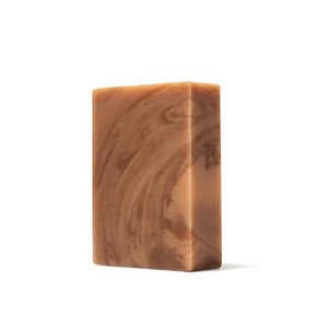 natural essential oil soap with geranium and patchouli