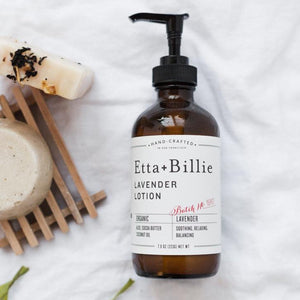 Natural Lavender Body Lotion-Non-Sticky Moisturizing Formula-Calming Scent