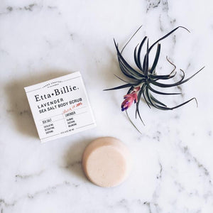 Lavender Body Scrub-Tangible-Etta + Billie