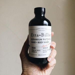 Geranium Patchouli Hand + Body Wash-Tangible-Etta + Billie