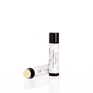 all natural soothing lightly scented lavender lip balm 
