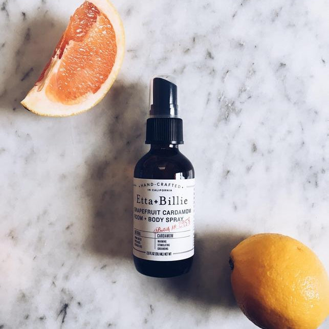 Grapefruit Cardamom Room + Body Spray-Tangible-Etta + Billie