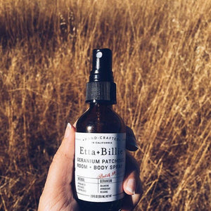 Geranium Patchouli Room + Body Spray-Tangible-Etta + Billie