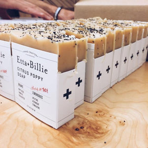 Citrus Poppy Seed Soap-Tangible-Etta + Billie