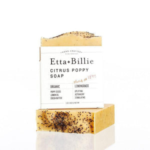 Citrus Poppy Seed Soap-Tangible-Etta + Billie