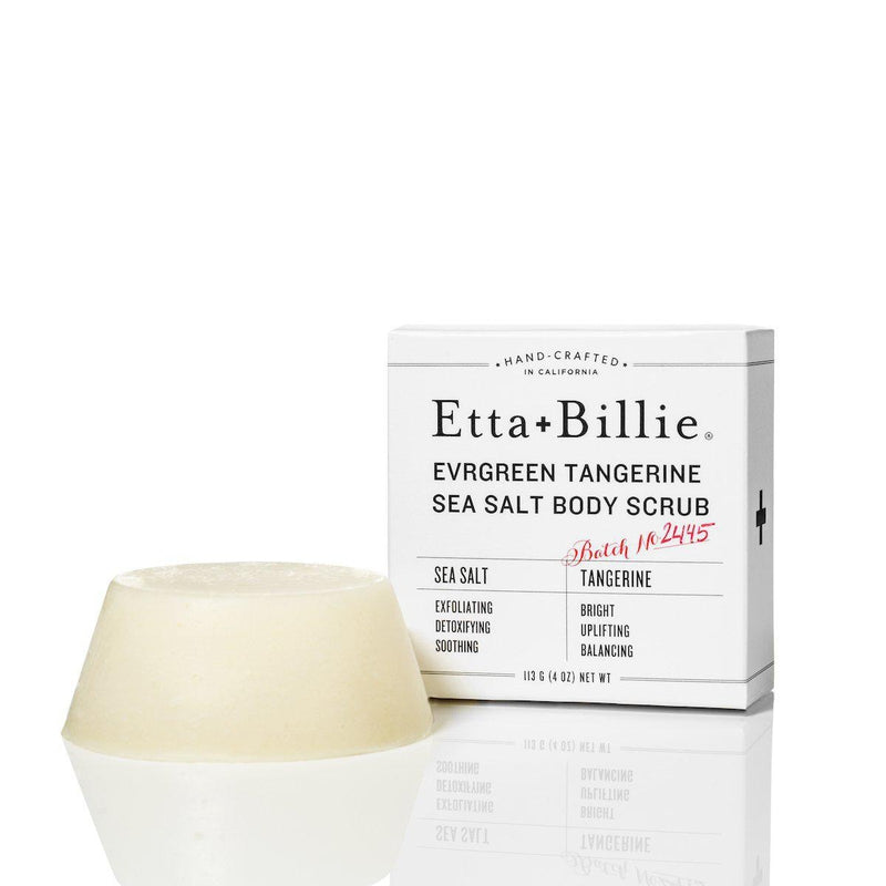 Evergreen Tangerine Body Scrub-Tangible-Etta + Billie