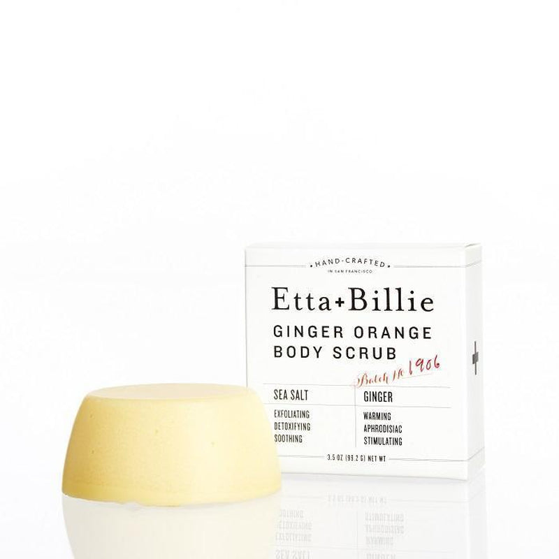 Ginger Orange Body Scrub-Tangible-Etta + Billie