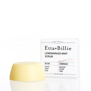 Lemongrass Mint Body Scrub-Tangible-Etta + Billie